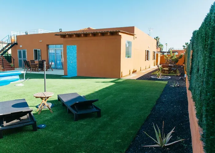 Vila Eco White With Climatized Pool Caleta De Fuste