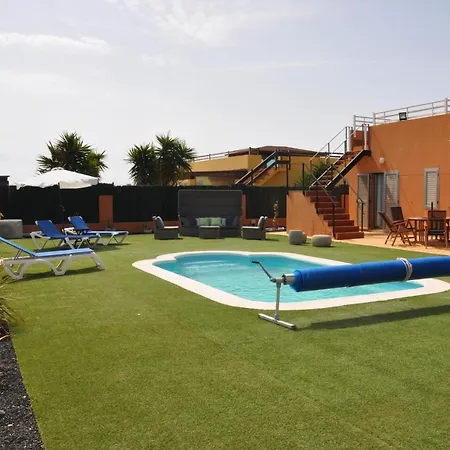 Willa Eco White With Climatized Pool Caleta De Fuste