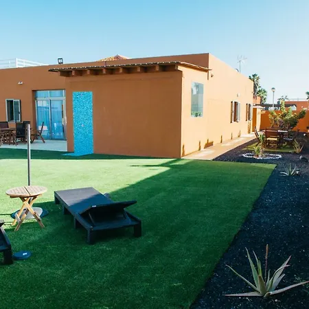 Willa Eco White With Climatized Pool Caleta De Fuste